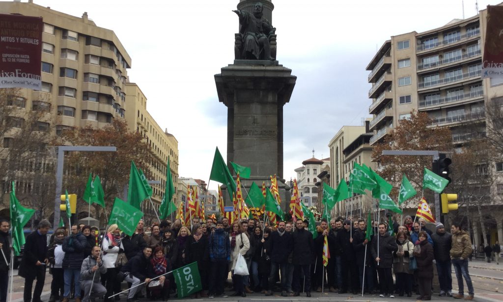 Cronica del homenaje al Justicia de Aragón OSTA