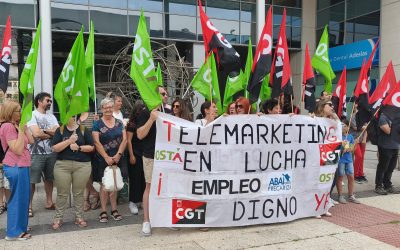 Jornada de huelga en la empresa ABAI BUSINESS de Zaragoza