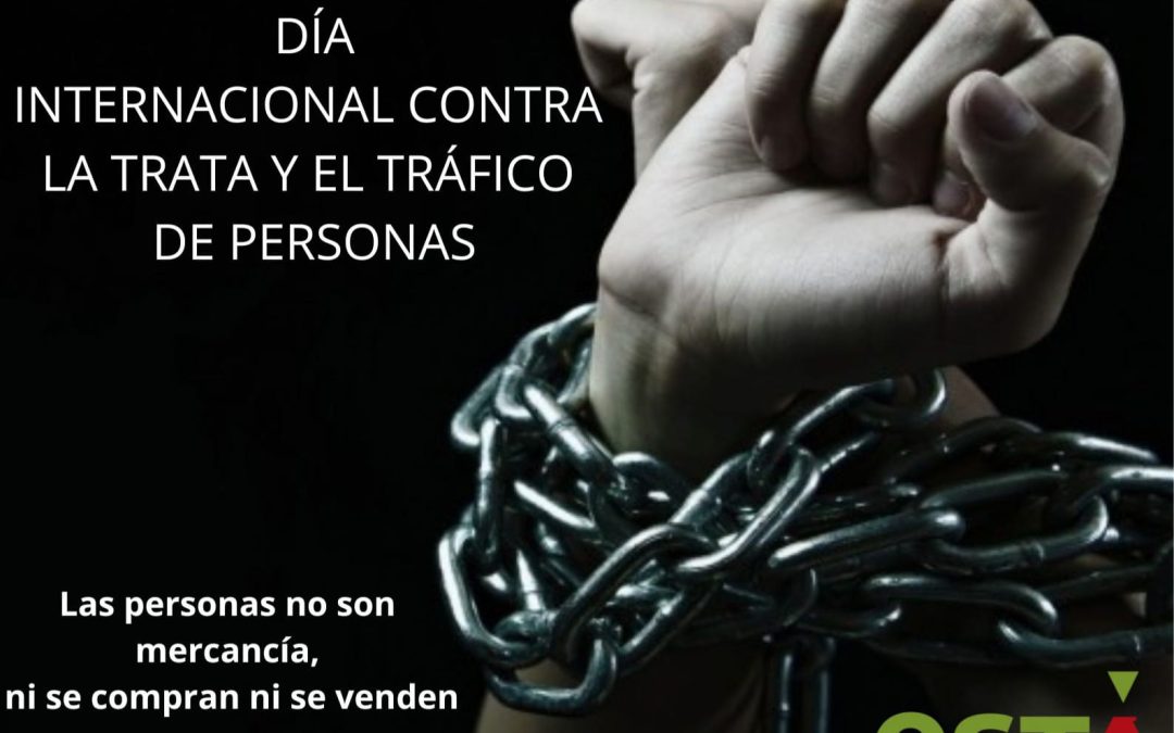 La trata es un crimen contra la humanidad