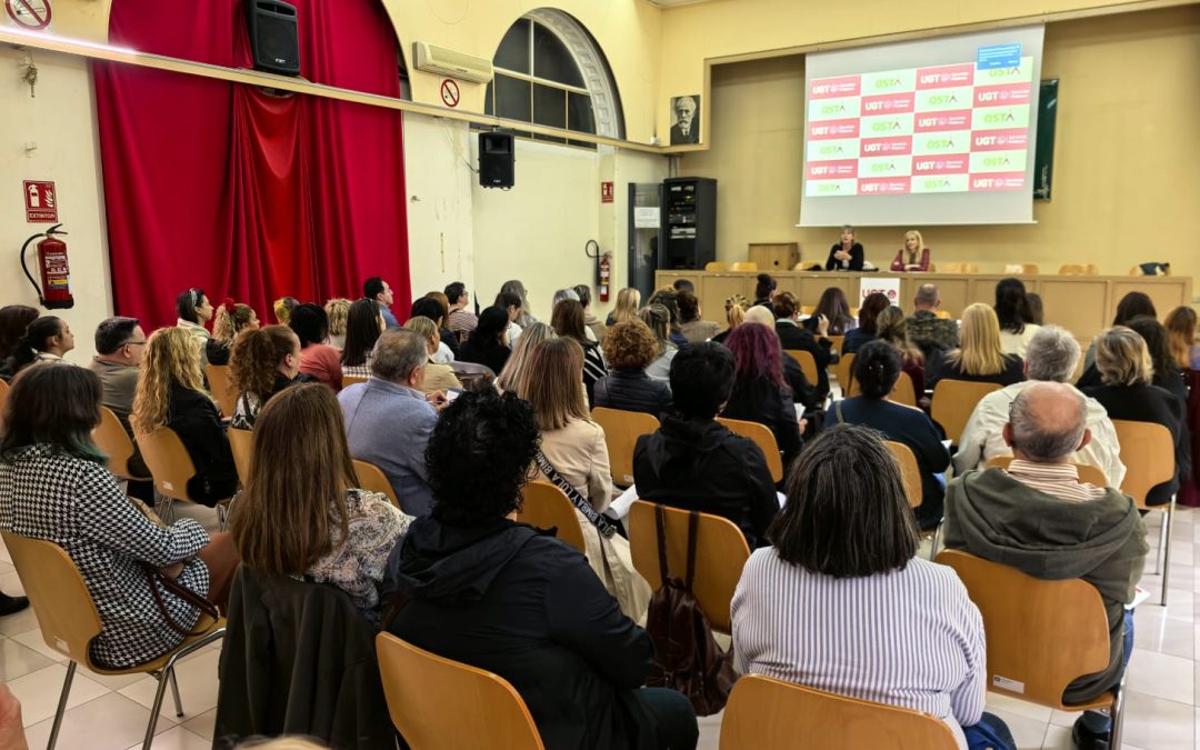 OSTA y UGT han celebrado una asamblea de delegadas del Sector de Residencias por la negociación un Convenio Autonómico