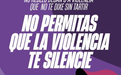 No permitas que la violencia te silencie