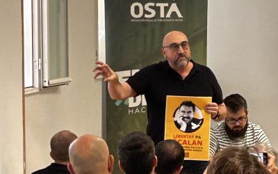 OSTA junto a organizaciones de todo el Estado español firma el manifiesto  de apoyo al pueblo Kurdo.