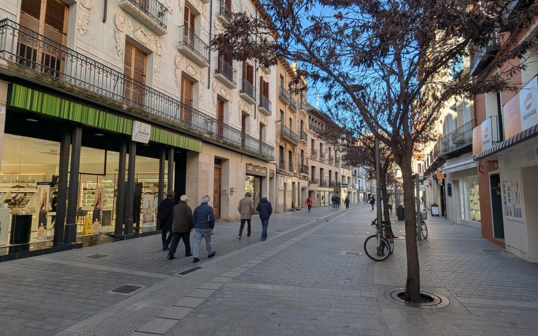 Apertura comercial en domingos y festivos para 2025 en Huesca